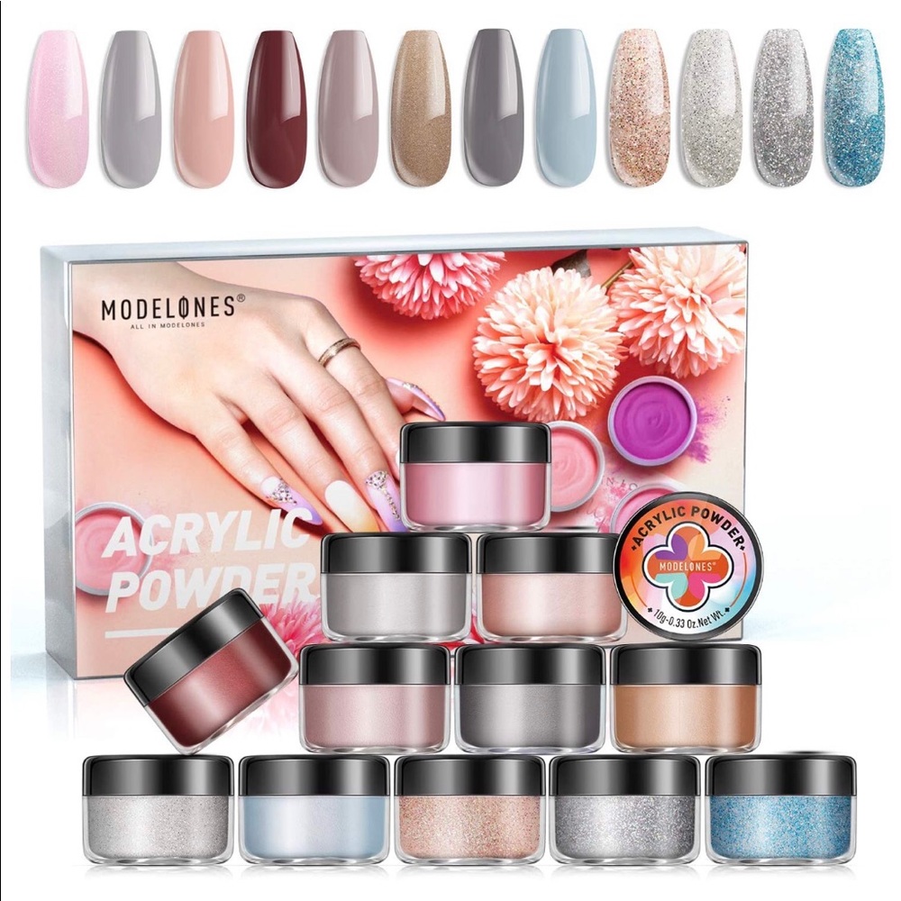 Modelones acrylic powder with monomer